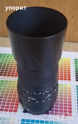 Sigma zoom 100-300mm 1 4.5-6.7 dl за Canon EF, снимка 6 - Обективи и филтри - 55559661