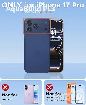 Кейс Beeasy за Iphone 17 Pro, IP68 водоустойчив, удароустойчив алуминиев брониран калъф с протектор, снимка 2 - Калъфи, кейсове - 55540129