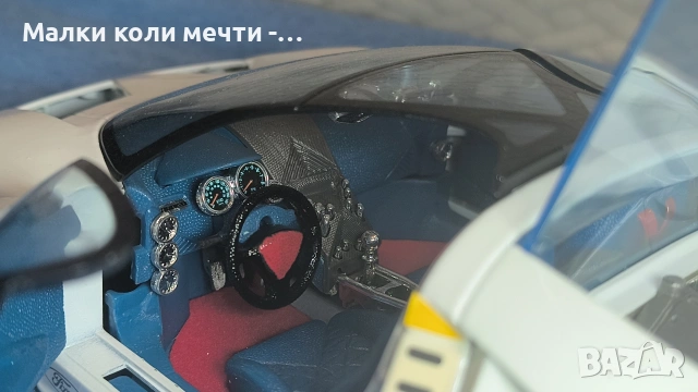 Метална кола Ford GT , мащаб 1:18 , снимка 7 - Колекции - 55081208