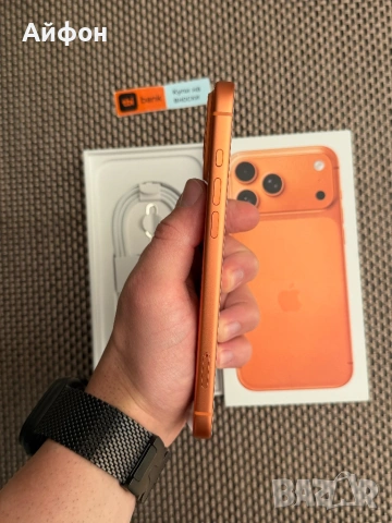НОВ! *ЛИЗИНГ* iPhone 17 Pro Max 256Gb Cosmic Orange ГАРАНЦИЯ, снимка 9 - Apple iPhone - 54571745