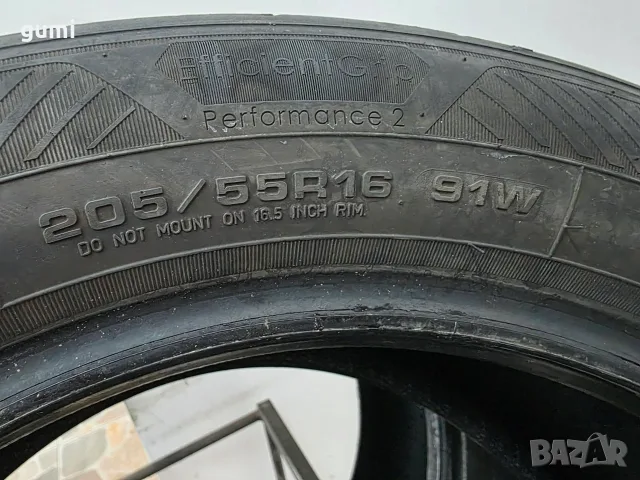 2бр летни гуми 205/55/16 GOODYEAR L06459, снимка 4 - Гуми и джанти - 55633948