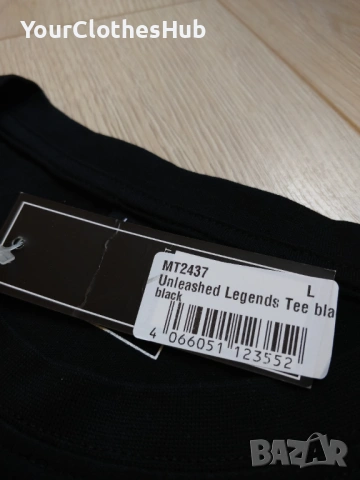 НОВА Mister Tee Unleashed Legends Tee L size Мъжка тениска, снимка 3 - Тениски - 53981072