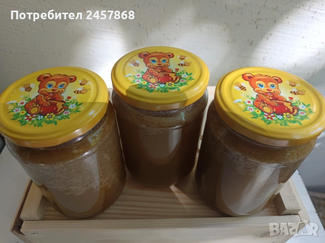 Натурален пчелен мед букет от семейния пчелин, снимка 2 - Пчелни продукти - 29928436