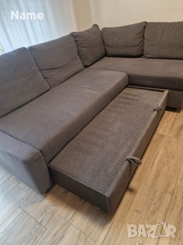 Ikea Friheten ъглов разтегателен диван с Ракла