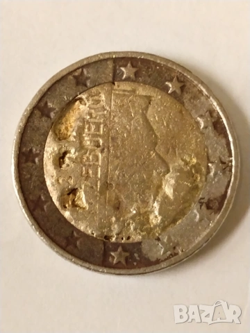 Монета от 2 евро 