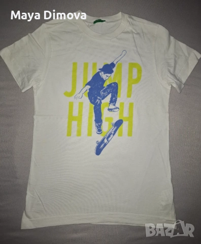 Тениски Zara и Benetton 140cm., снимка 7 - Детски тениски и потници - 54063290