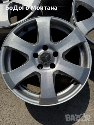 Алуминиеви джанти Мерцедес МЛ / Mercedes ML 17” Autec, снимка 2 - Гуми и джанти - 55152513