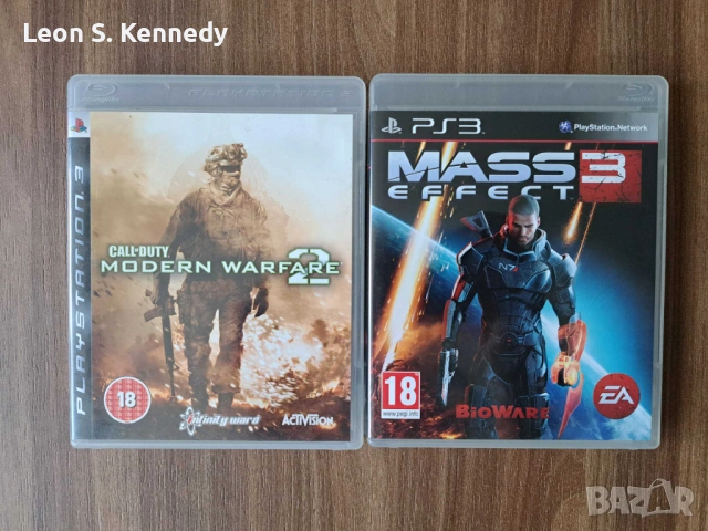 PS3 Игри - Call of Duty MW2 + Mass Effect 3