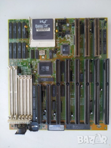 Платка ретро дъно  ISA /  VESA с процесор I486 DX 40