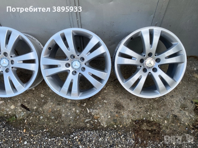 Оригинални джанти за Mercedes-Benz W 204 17”, снимка 3 - Гуми и джанти - 54804000