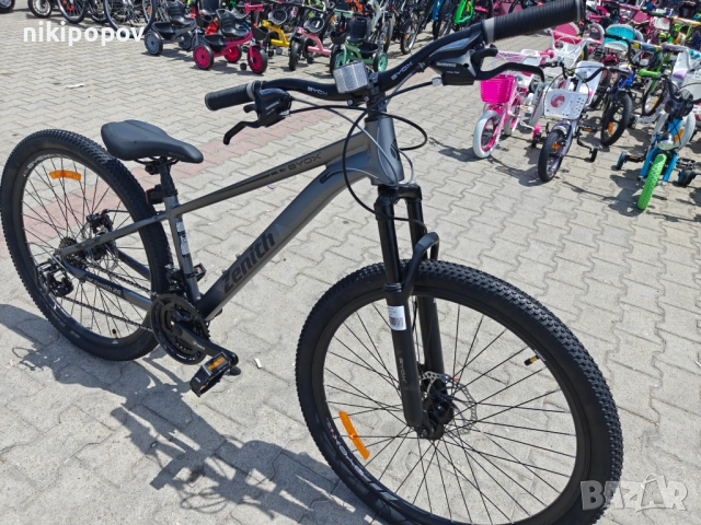 X Алуминиев велосипед 26" ZENITH сив, снимка 4 - Велосипеди - 54940017