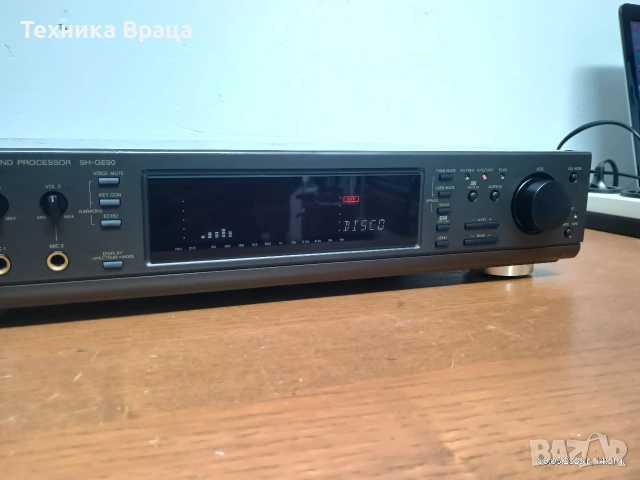 Technics SH-GE90 Висококачествен цифров звуков процесор (DSP) и еквалайзер. , снимка 7 - Ресийвъри, усилватели, смесителни пултове - 54561122