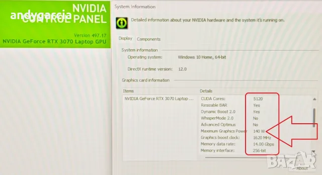 NVidia RTX 3070 8GB/Core i7-11800H/32GB RAM/1TB SSD/17.3 IPS 360Hz FHD/MSI Raider GE76 Dragon Tiamat, снимка 18 - Лаптопи за игри - 55479607
