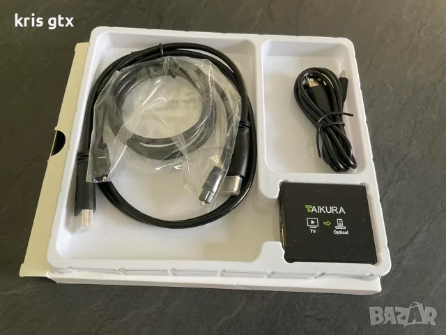 HDMI ARC/eARC към Optical аудио екстрактор 192KHz 24bit Output подържа PCM 2.0 Dolby 5.1 DTS 5.1, снимка 14 - Други - 55547114