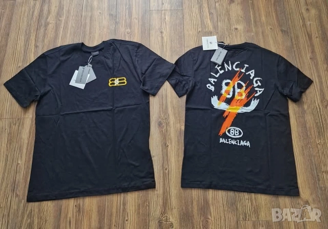 Страхотна мъжка тениска BALENCIAGA размер XL/ 2XL , снимка 3 - Тениски - 55003995