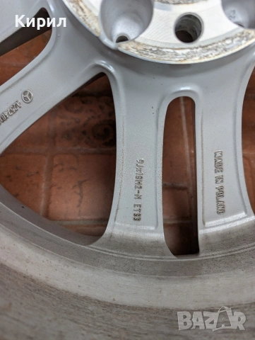 Джанти Мерцедес 18" спорт пакет, снимка 14 - Гуми и джанти - 54663184