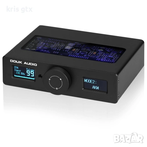Douk Audio DAC-Q11 HiFi ESS9038Q2M+AK4493 USB DAC Audio Adapter COAX/OPT D/A Converter DSD256