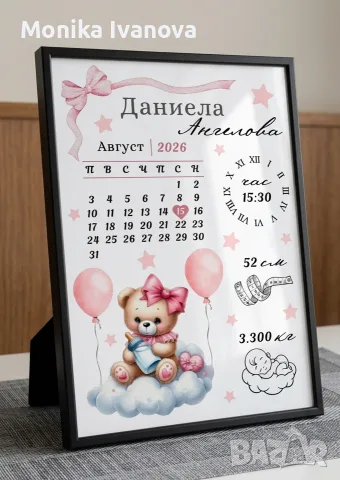 Бебешки визитки