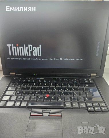 Lenovo  ThinkPad T520 15.6", 240Gb SSD, Windows 11, снимка 4 - Лаптопи за дома - 54481990