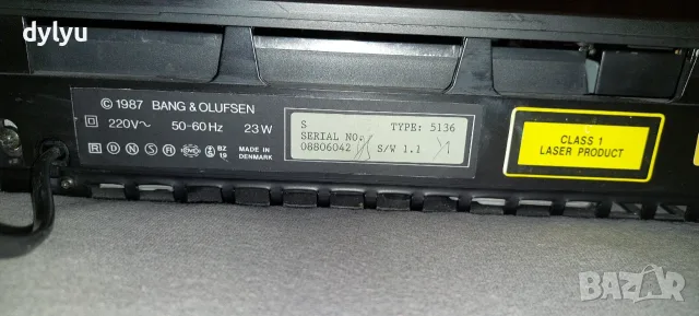 Bang and Olufsen BEOGRAM CD-6500 CD Player, снимка 8 - Декове - 55342074