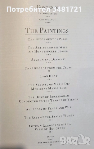 Рубенс - история и техники на великите творци / The History and Techniques of the Great Masters, снимка 2 - Изкуство, музика, кино и фотография - 55065420