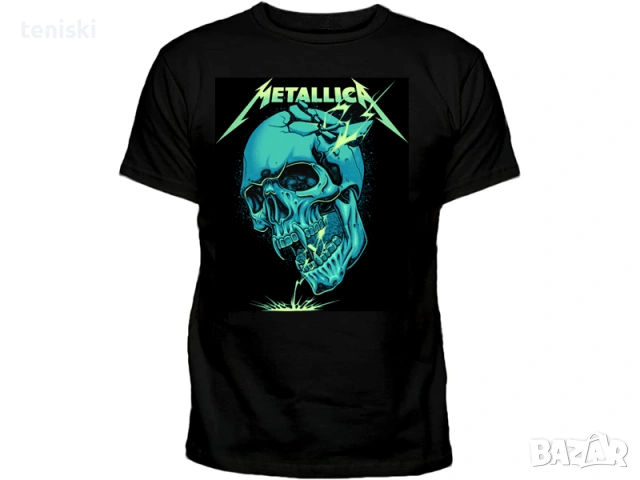 Рок тениска Metallica Още модели, снимка 6 - Тениски - 39233804