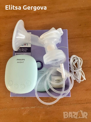 Philips Avent Единична електрическа помпа за кърма Essential, снимка 2 - Помпи за кърма - 54215330