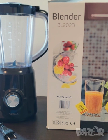Блендер -Тесла Blender,модел BL202B-500 w, снимка 3 - Блендери - 54509288