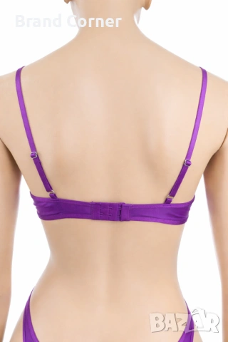 Дамски комплект бельо Hunkemöller в лилаво – сутиен 80C и долни гащи XL, снимка 5 - Бельо - 54530698