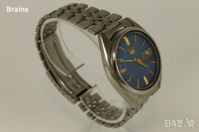 Мъжки Ръчен Стоманен Часовник SEIKO 5 Automatic Japan, снимка 6 - Мъжки - 54381033