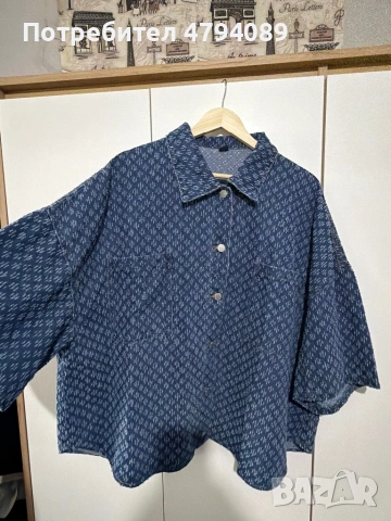 Дънкова риза, снимка 2 - Ризи - 54167400