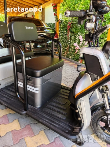електрическа триколка BullMax B10 Solar, снимка 2 - Инвалидни скутери - 55278291