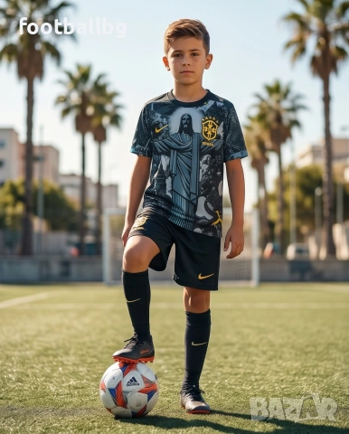 NEYMAR JR.💛⚽️ детско юношески футболни екипи САНТОШ 🇧🇷🇧🇷 BRAZIL , снимка 9 - Футбол - 44956947