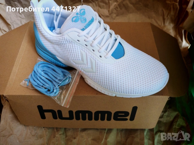 Чисто нови маратонки Hummel Aerocharge Fusion STZ – За зала и хандбал, 44,5, снимка 11 - Маратонки - 54368786