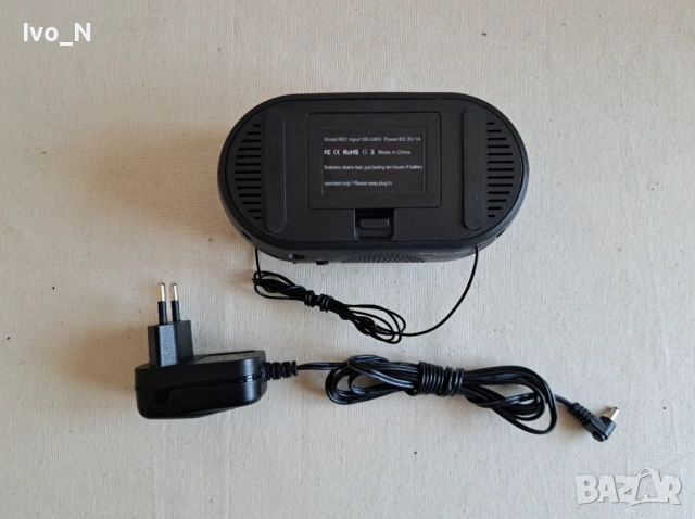 Радио часовник Buffbee RS1., снимка 7 - Радиокасетофони, транзистори - 54899777