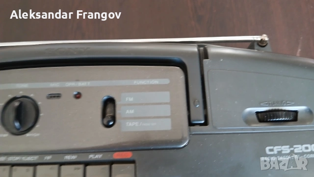 SONY CFS - 200, снимка 6 - Радиокасетофони, транзистори - 54404021