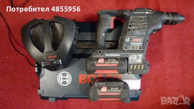  Акумулаторен перфоратор - Bosch GBH 36 V-LI Plus Professional, снимка 3 - Къртачи - 54986941