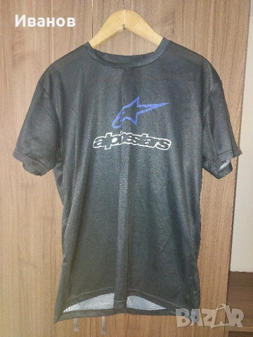 Мото тениски alpinestar 2XL. Цената е за двете!!!, снимка 2 - Тениски - 54689692