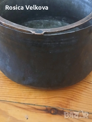 Меден (бъкърен) котел , снимка 7 - Антикварни и старинни предмети - 54149399