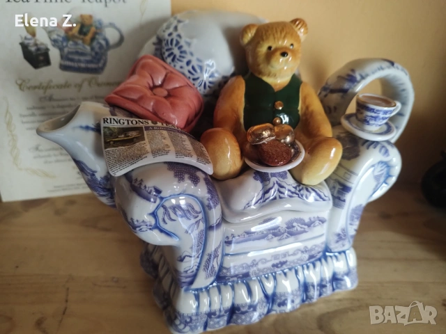 Ringtons Cardew - колекционерски чайник със захарница - време за чай, снимка 8 - Декорация за дома - 54142403