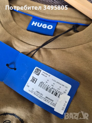 тениска Hugo Boss, снимка 3 - Тениски - 54801636