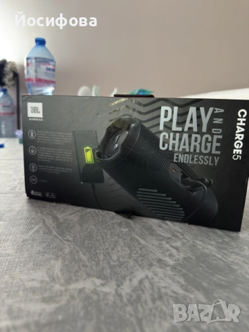 Bluetooth колона JBL charge 5, снимка 6 - Bluetooth тонколони - 55544625