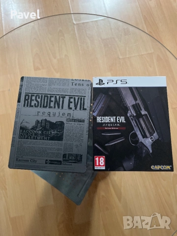[PS5]Resident evil Requiem Deluxe Steelbook edition, снимка 4 - Игри за PlayStation - 54639602