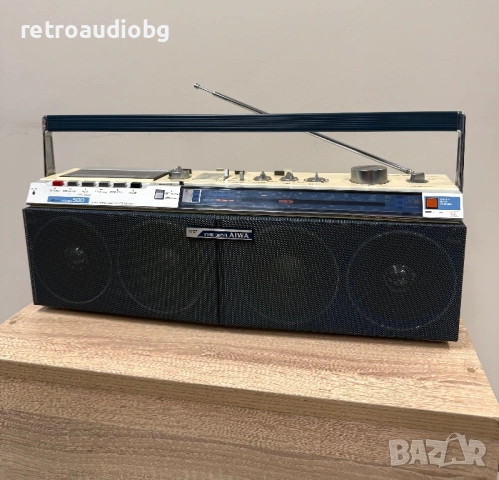 Много рядък колекционерски радиокасетофон Aiwa CS-500E (1982 г.)