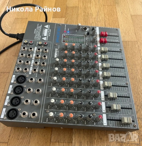 12 канален смесителен пулт PHONIC MM122, снимка 7 - Ресийвъри, усилватели, смесителни пултове - 54830122