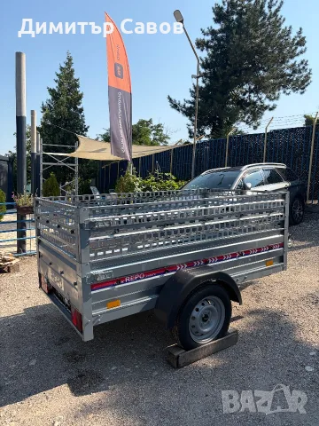 Туристическо ремарке REPO RPP с допълнителни канати до 750kg., снимка 8 - Ремаркета - 55353102
