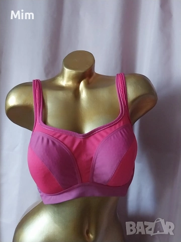 Chantelle 75/80 E Червен портен сутиен бюстие, снимка 2 - Бельо - 55019251