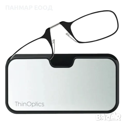 Компактни диоптрични очила ThinOptics със сребриста кутийка, диоптри от +1.0 до +2.5