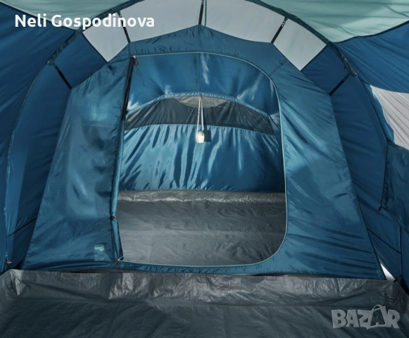 QUECHUA ★★★★★ 4.7 (2022) Палатка с рейки за къмпинг ARPENAZ 4.1, 1 спалня, 4-местна, снимка 4 - Спортна екипировка - 55269551