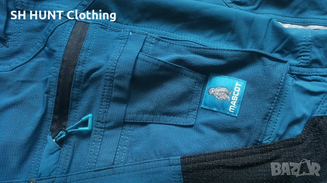 MASCOT Work Stretch Trouser With Holster Pocket размер L / 52 еластичен работен панталон W4-750, снимка 7 - Панталони - 55081891